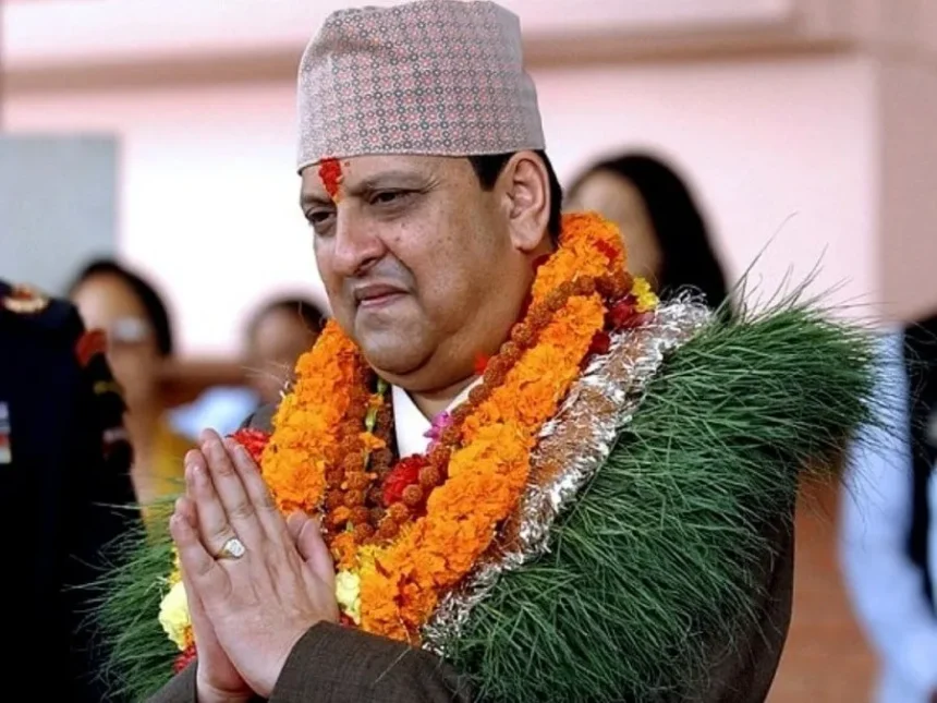 पूर्वराजा ज्ञानेन्द्रले सर्वसाधारणलाई टीका–जमरा नलगाउने