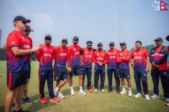 नेपालले युएईविरूद्ध  टस जित्यो