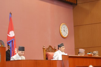 सांसदहरूले उठाएका प्रश्नको जवाफ दिन मन्त्रीहरूलाई राष्ट्रियसभा अध्यक्षको रूलिङ