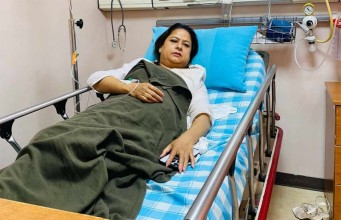 नागरिक उन्मुक्ति पार्टी अध्यक्ष रञ्जिता श्रेष्ठ अस्पताल भर्ना