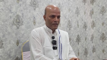 (रास्वपा)  का सांसद डा. अमरेशकुमार सिंह मेची महाकाली पदयात्रा सुरू गर्ने