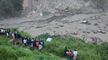 रसुवा बाढी : बेपत्ता १८ जनाको नाम सार्वजनिक