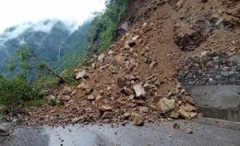 गुल्मीको कालिगण्डकी करिडोर सडक पुनः अवरुद्ध