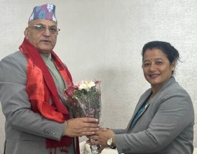 गण्डकी प्रदेशका मुख्यमन्त्री सुरेन्द्रराज पाण्डे चीन प्रस्थान