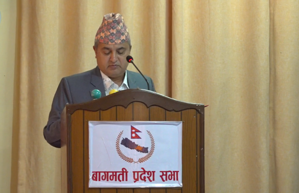 बागमती प्रदेशका मुख्यमन्त्री जम्कट्टेलले चैत १९ मा विश्वासको मत लिने