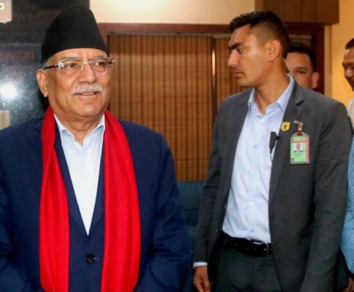 नेपाली कांग्रेसले वर्तमान गठबन्धन तोड्न गृहमन्त्री लामिछानेमाथि प्रश्न उठाएको प्रधानमन्त्री 'प्रचण्ड'काे आरोप