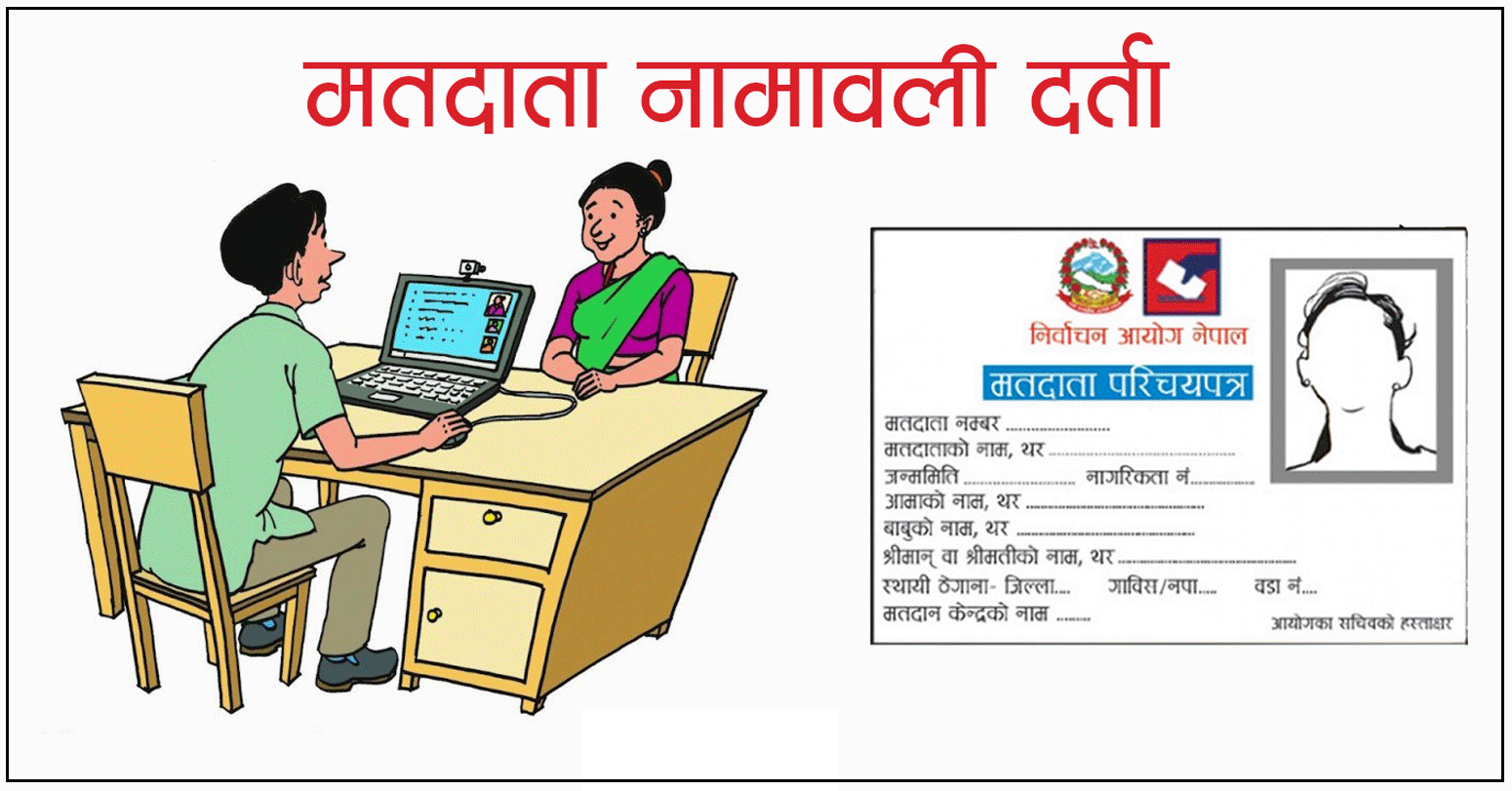 राष्ट्रिय परिचयपत्र मार्फत २ लाख २५ हजार ५७५ जनाको नयाँ मतदाता नामावली दर्ता